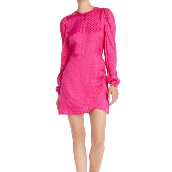 New Bloomingdales exclusive Aqua magenta dress - Picture 2 of 6